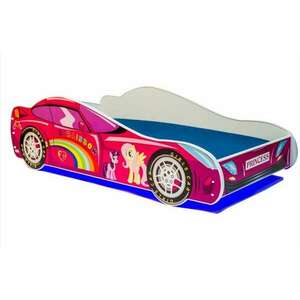 Kobi Pink car Ifjúsági ágy - Többféle méretben kép