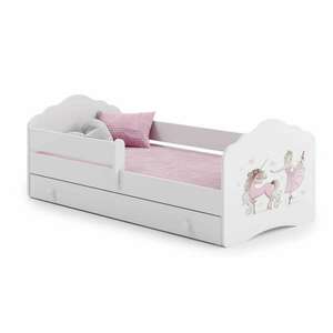 Kobi Fala Ifjúsági ágy matraccal és ágyneműtartóval - fehér - Több... kép