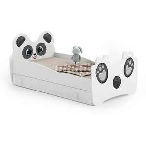 Kobi Animals Ifjúsági ágy ágyneműtartóval - Panda - fehér-fekete -... kép