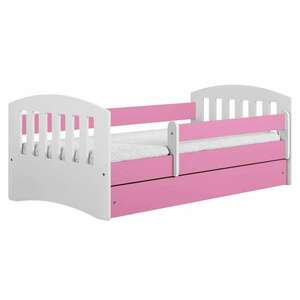Kocot Kids Classic 1 Ifjúsági ágy ágyneműtartóval - rózsaszín - Tö... kép
