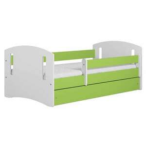 Kocot Kids Classic 2 Ifjúsági ágy ágyneműtartóval - zöld - Többfél... kép