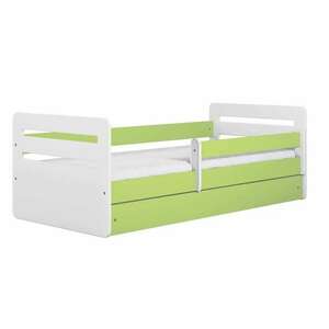 Kocot Kids Tomi Ifjúsági ágy ágyneműtartóval és matraccal - zöld -... kép