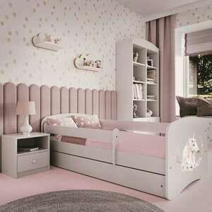 Kocot Kids Babydreams Ifjúsági ágy ágyneműtartóval - Egyszarvú -... kép