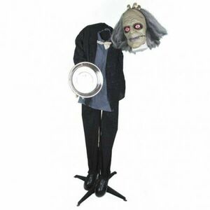 Halloween fej nélküli férfi elemes 155cm kép