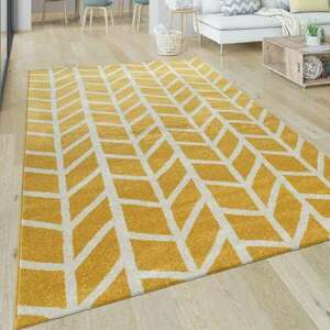 Sárga-fehér szalag szőnyeg, modell 20740, 160x230cm kép