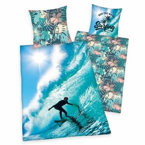 Surfing pamut ágynemű, 140 x 200 cm, 70 x 90 cm kép