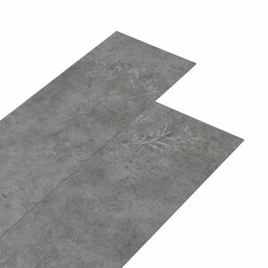 vidaXL betonszürke öntapadó 2 mm-es PVC padlóburkoló lapok 5, 21m² kép