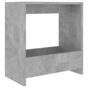 vidaXL betonszürke forgácslap kisasztal 50 x 26 x 50 cm kép