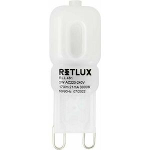 RETLUX RLL 461 G9 2W LED WW kép
