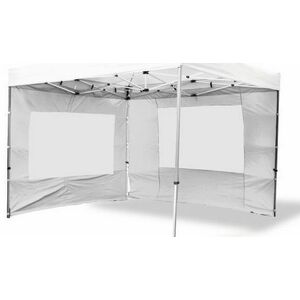 Két oldalfal PROFI kerti sátorhoz 3 x 3 m - fehér kép