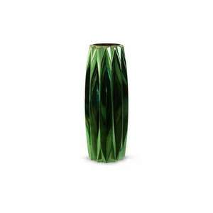 Negro üveg váza Zöld 17x17x45 cm kép