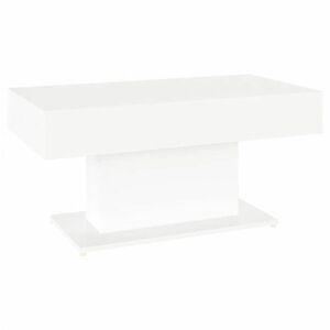 vidaXL fehér forgácslap dohányzóasztal 96 x 50 x 45 cm kép