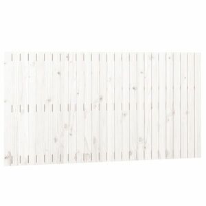 vidaXL fehér tömör fenyőfa fali fejtámla 166x3x90 cm kép