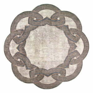 Bézs kerek szőnyeg ø 80 cm - Vitaus kép