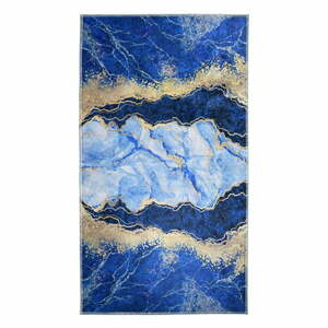 Kék-aranyszínű szőnyeg 140x80 cm - Vitaus kép