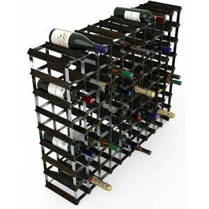 RTA Bortartó 90 borosüveghez, fekete kőris - horganyzott acél / szétszerelve kép
