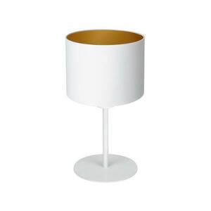 Asztali lámpa ARDEN 1xE27/60W/230V á. 18 cm fehér/arany kép