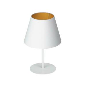 Asztali lámpa ARDEN 1xE27/60W/230V á. 20 cm fehér/arany kép