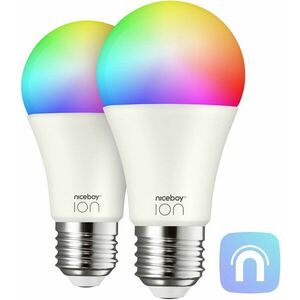 Niceboy ION SmartBulb RGB E27 2 db-os szett kép