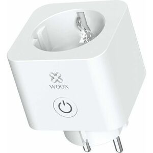 WOOX R6113 Smart Plug EU, Schucko with Energy Monitoring kép