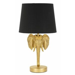 Asztali lámpa 40 cm, elefant, arany fekete - ELEPHANT - Butopêa kép