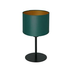 Asztali lámpa ARDEN 1xE27/60W/230V á. 18 cm zöld/arany kép