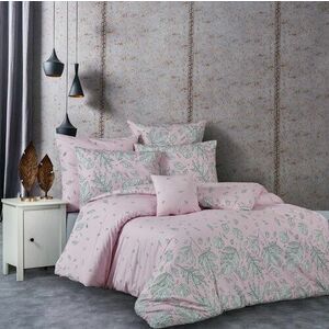Hostid pamut ágynemű, rózsaszín, 140 x 200 cm, 70 x 90 cm kép