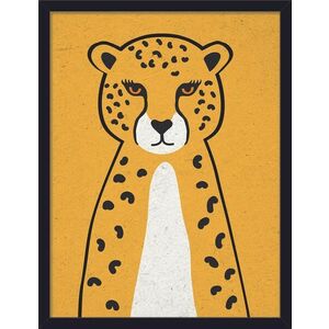 Falikép, 30x40 cm, leopárd - MOI - Butopêa kép