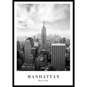 Falikép 50x70 cm, Manhattan, fekete-fehér - MANHATTAN 2 - Butopêa kép