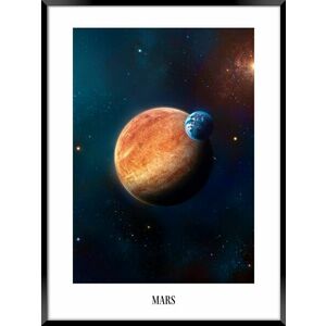 Falikép 50x70 cm Mars bolygó - MARS - Butopêa kép