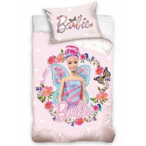 CARBOTEX Ágynemű Barbie Pillangó tündér 100×135 cm kép