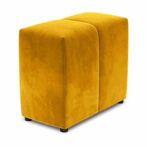 Sárga bársony háttámla moduláris kanapéhoz Rome Velvet - Cosmopolitan Design kép