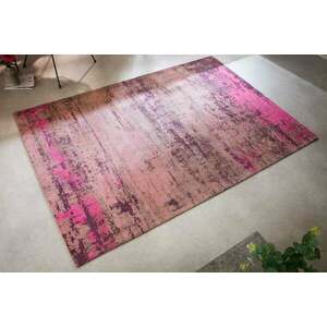 MODERN ART bézs és rózsaszín szövet szőnyeg 240cm kép