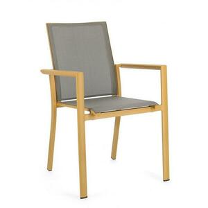 KONNOR II sárga és szürke kerti szék kép
