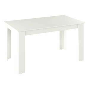 Étkezőasztal, fehér, 140x80 cm, GENERAL NEW kép