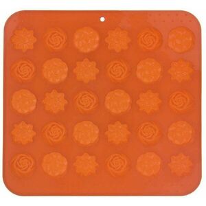 ORION CSOKOR szilikon csokoládé forma 30 narancssárga kép