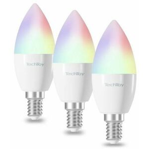 TechToy Smart Bulb RGB 4, 4W E14 3 db-os szett kép
