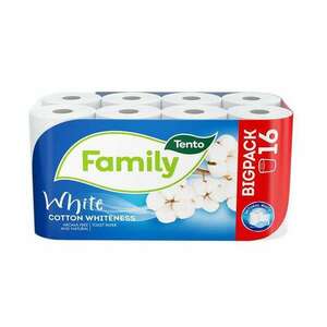 Tento Family White 2 rétegű Toalettpapír 16 tekercs kép
