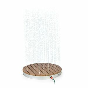 Blumfeldt Sumatra Breeze, SQ, kerti zuhany, WPC, alumínium, Ø70, 4cm, kerek formájú kép
