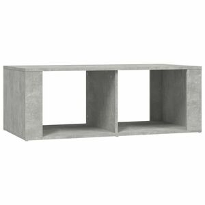 vidaXL betonszürke szerelt fa dohányzóasztal 100x50x36 cm kép