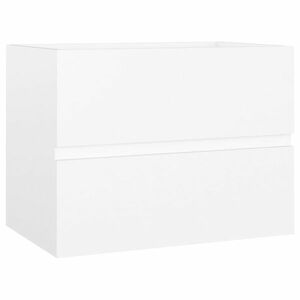 vidaXL fehér forgácslap mosdószekrény 60 x 38, 5 x 45 cm kép