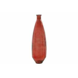 ADOBE piros üveg váza kép