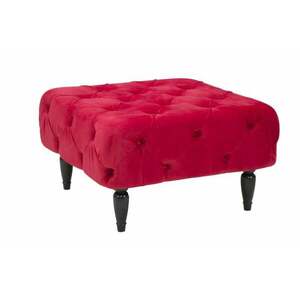 BRIGITTE piros és fekete bársony ülőpad kép