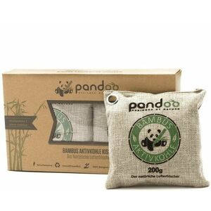 PANDOO természetes bambusz légtisztító aktív szénnel 2 x 200 g kép