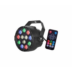 LED Disco reflektor LED/12W/230V többszínű + távirányító kép