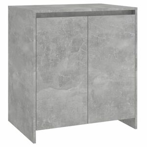 vidaXL betonszürke szerelt fa tálalószekrény 70x41x75 cm kép