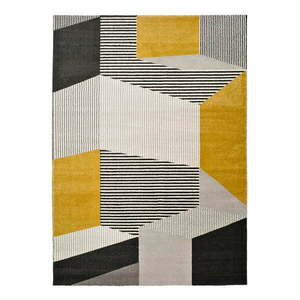 Elle Multi szürke-sárga szőnyeg, 200 x 290 cm - Universal kép