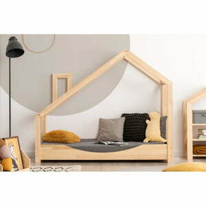 Luna Elma borovi fenyő házikó ágy, 90 x 160 cm - Adeko kép
