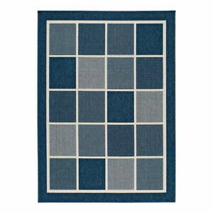 Nicol Squares kék kültéri szőnyeg, 80 x 150 cm - Universal kép