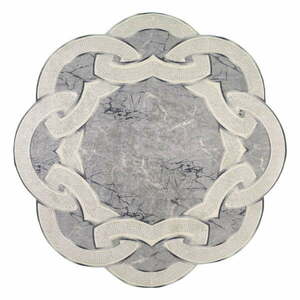 Szürke kerek szőnyeg ø 160 cm - Vitaus kép